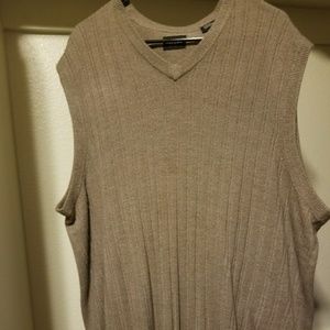 Man's sleeveless sweater